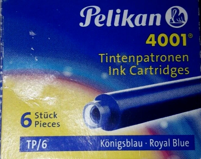 Cartucce Inchiostro Pelikan Edelstein Tanzanite - 6 Pezzi In Custodia Metallica, Per Stilografiche