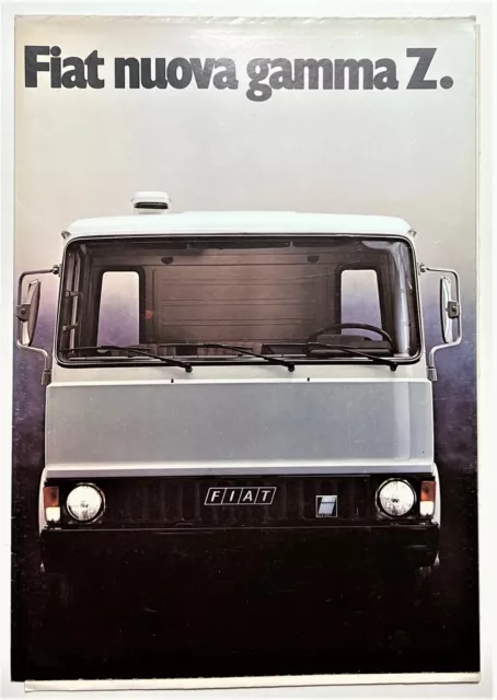 Brochure Camion - FIAT Nuova Gamma Z. - Anni '80