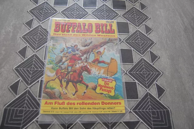 1 x Buffalo Bill Comic      Nr. 577   Poster     Silberpfeil, Lasso,