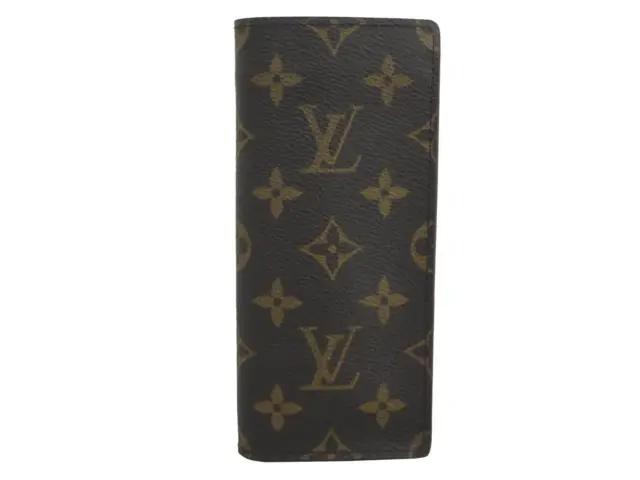 Auth Louis Vuitton Monogram Eyeglass Case Brown - e54717g
