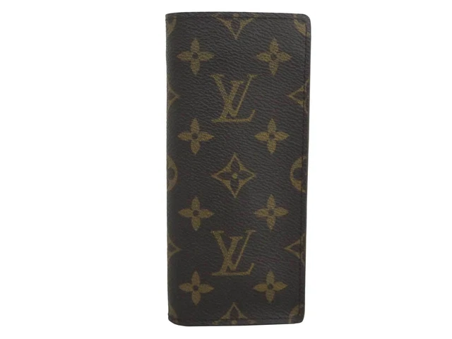 Auth Louis Vuitton Monogram Eyeglass Case Brown - e54717g
