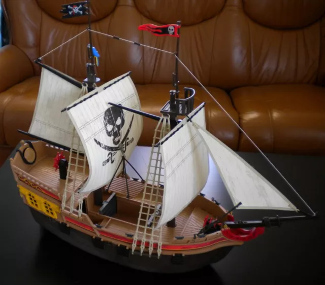 Playmobil Pièce Détachée Bateau Pirate 5135 Pièce de Rechange Accessoires