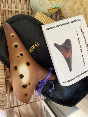 Alto c Ocarina 12 Hole Transverse/Sweet Potato 