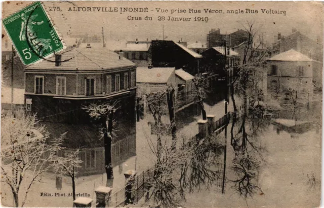 CPA Alfortville - Vue prise Rue Veron (275222)