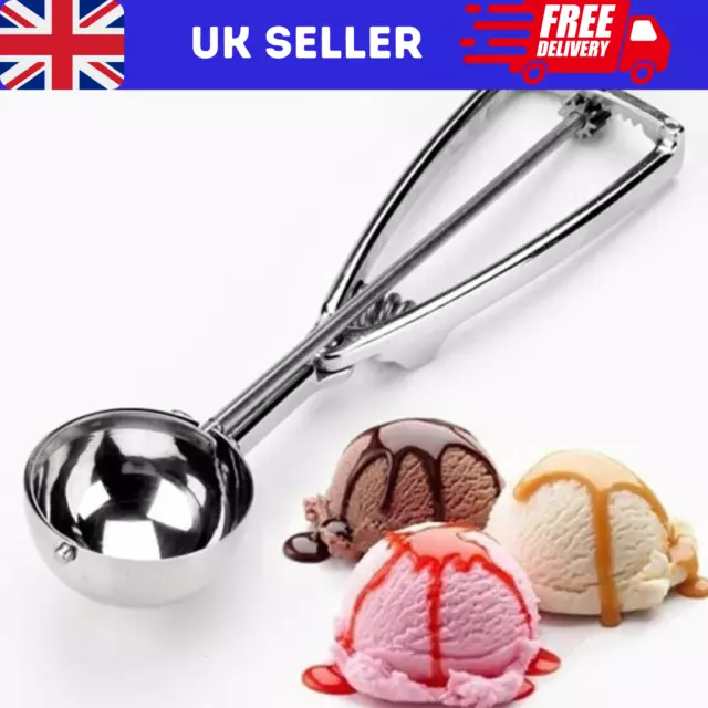 Ice Cream Scoop Stainless Steel For Mash Potato Ice Cream Spoon Ball Scooper