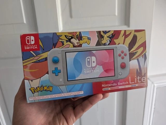 Nintendo Switch Lite édition Spéciale Zacian Et Zamazenta, Console Occasion