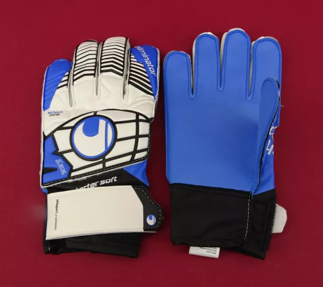 Guanti Uhlsport Torwart calcio Eliminator Starter SOFT 100018301 taglia 7