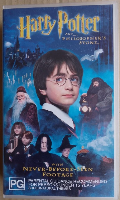 HARRY POTTER AND the PHILOSOPHER'S STONE VHS **NEW/SEALED** PAL Video ...