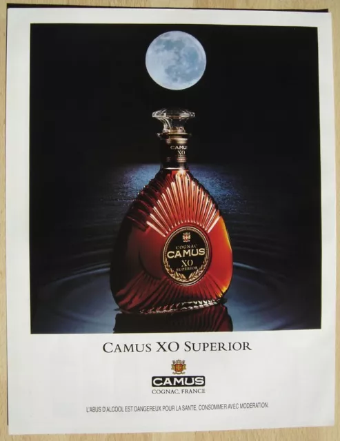 2010 CAMUS XO SUPERIOR Paper Advertising - Cognac