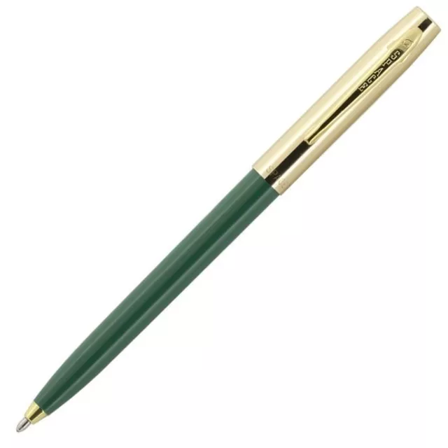 Fisher Space Pen Cap-O-Matic Green, Brass Cap (S251G-GREEN) - 1 Each