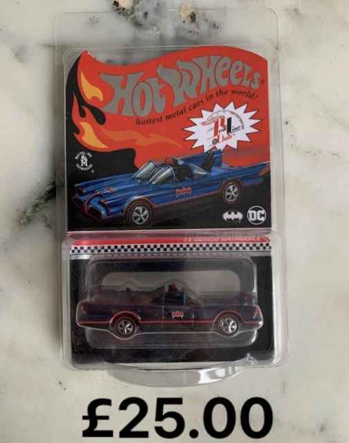HOT WHEELS RLC TV Batmobile Series Bat Collectible NEW Membership Car £25.00 PicClick UK