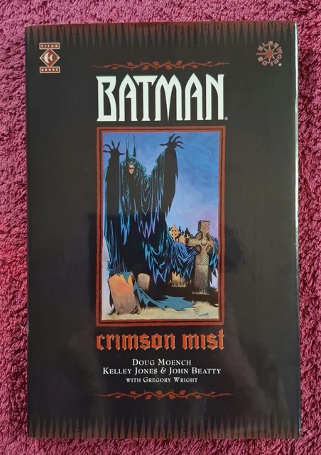 *BATMAN: CRIMSON MIST* by Doug Moench/Kelly Jones/John Beatty. HC/DJ ...