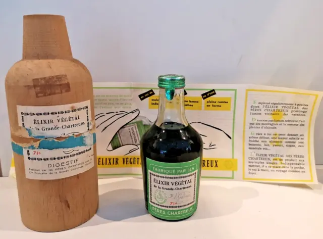 Elixir végétal de la Grande Chartreuse années 50  " Collector "