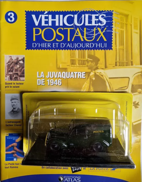 Universal Hobbies 1/43 - La poste PTT 03 - Renault Juvaquatre