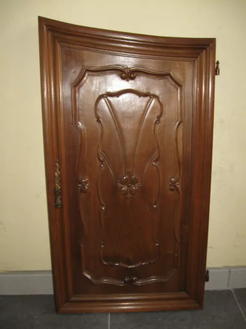 1 Porte Ancienne En Noyer--Ancient Door--N°192