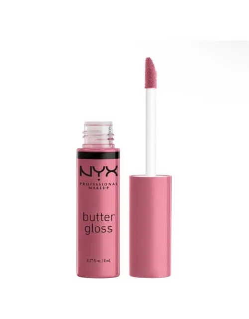 NYX Professional Makeup Butter Gloss Non-Sticky Lip Gloss, BLG15 Angel Food Cake