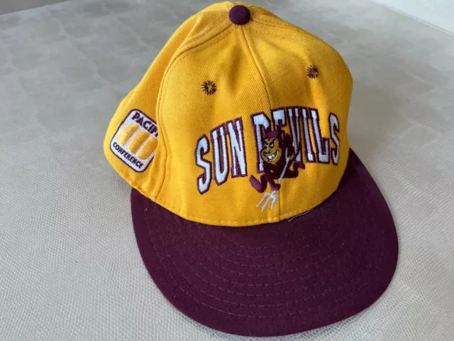 Vintage Arizona State University Sun Devils Hat Pro-Line Fitted Pro Model Size 7