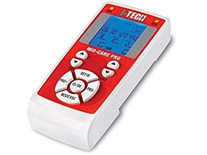 I-TECH Elettrostimolatore 2canali MIO-CARE PRO 50prog.TENS/NEMS/BEAUTY 13memorie