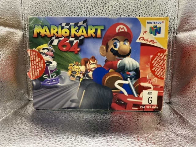 Mario Kart 64 - Nintendo 64 - N64 - AUS PAL BOXED Complete!