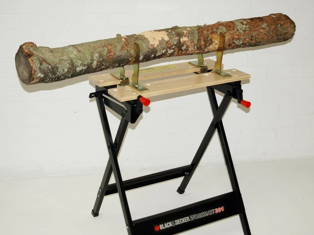 Forest Master BJL25 Bench Jaw Log Clamps - Secure and Durable Steel Clamps for -