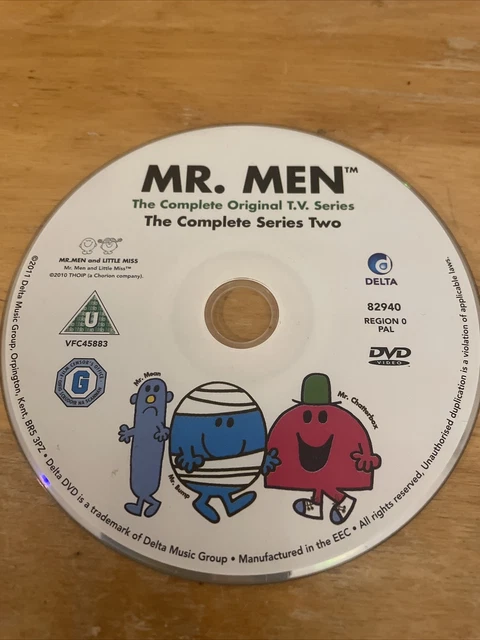 MR MEN ORIGINAL SERIES 2 40th Anniversary Special Edition DVD MR MEN ORIGINAL SERIES 2 40th Anniversary Special Edition DVD