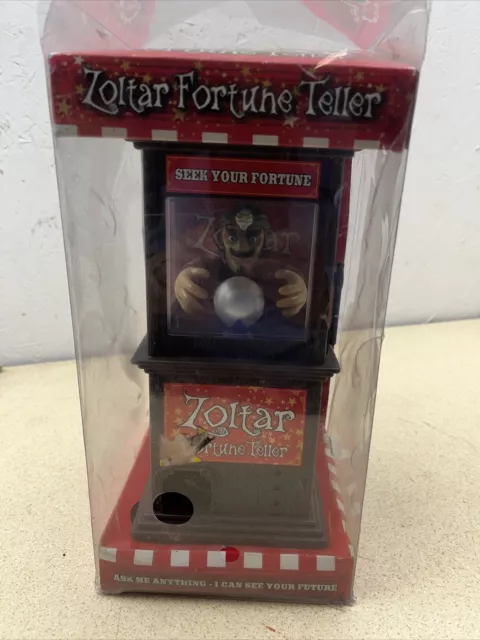 Vintage Paladone talking Zoltar Fortune Teller machine toy,Vintage Retro