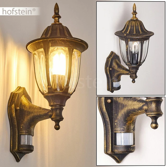 APPLIQUE MURALE LUMINAIRE extérieur Détecteur Lampe de balcon Lampe de