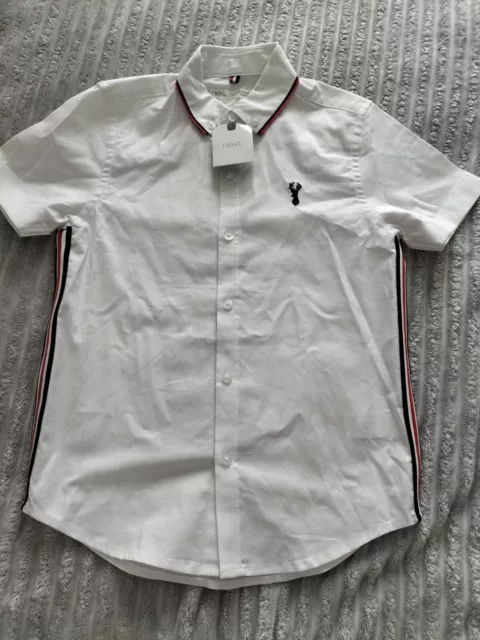 Next Boys White Shirt Aged 7 Years BNWT