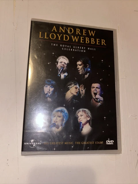 ANDREW LLOYD WEBBER The Royal Albert Hall Celebration DVD Brand New