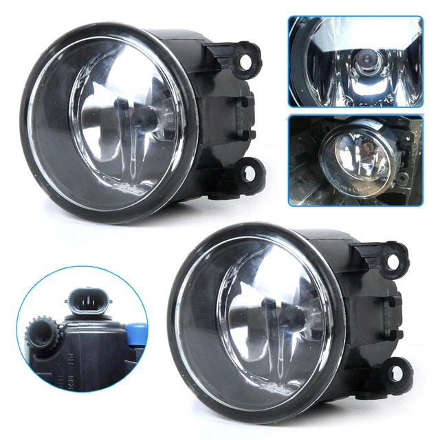 2X Car Drive Side Fog Light Lamp + 55w H11 Bulbs Right & Left Side Accessories