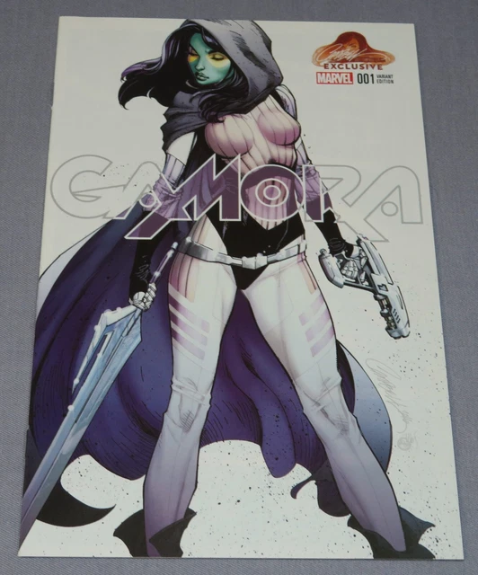 GAMORA #1 a (J Scott Campbell Variant Cover) NM- shape Marvel Comics 2017