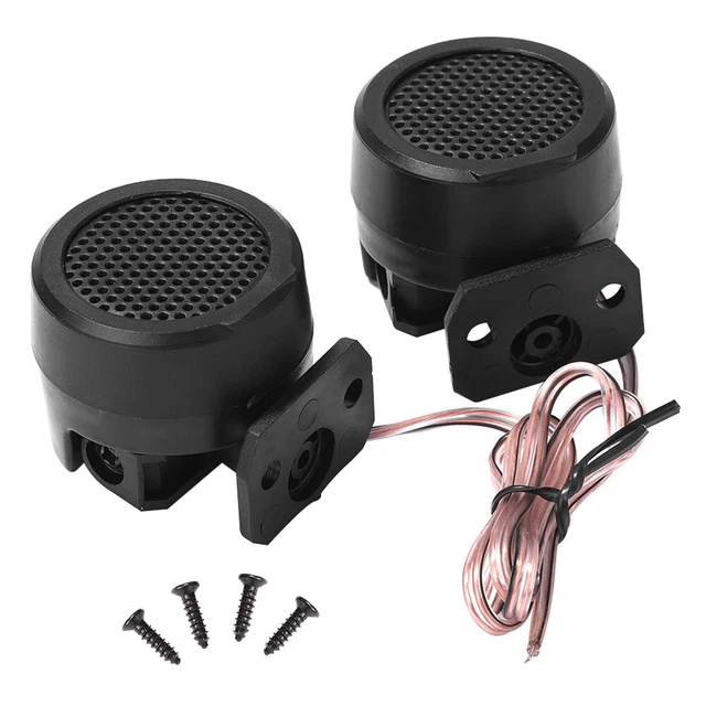 2PCS 500W DOME Car Tweeter Speakers Mini Treble Loudspeaker Car Audio