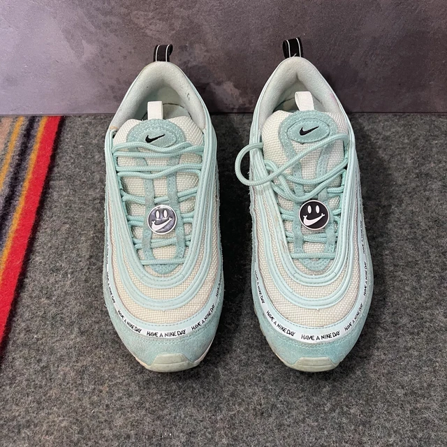 Nike Air Max 97 Have a Nike Day Tropical Twist Womens Teal Shoes 6.5Y US Blue