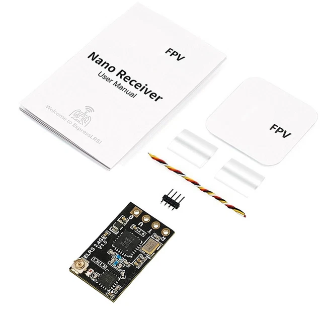 ELRS 2.4G RX Receiver ExpressLRS FPV Receiver 2.4GHz for RC Racing ...