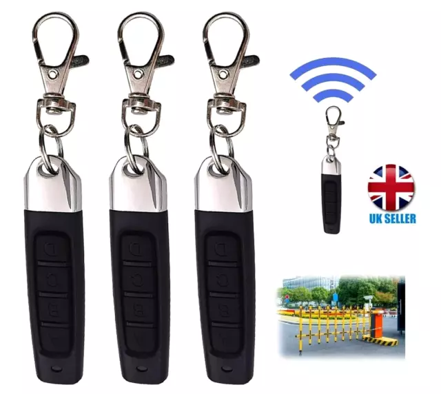 Universal Cloning Electric Gate Door Garage Remote Control Key Fob 433mhz Cloner