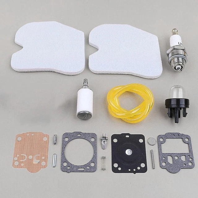 Kit Sintonizzazione Motosega McCulloch CS380 CS340: Filtro, Primer, Candela, Guarnizioni - Foto 1