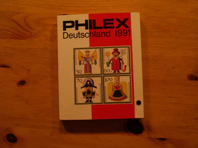 PHILEX Briefmarken Taschen Katalog Deutschland 1991