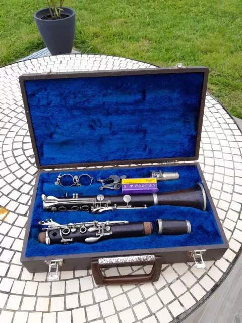 ANCIENNE CLARINETTE LEMAIRE SML PARIS  Old Seller Vintage Clarinet .