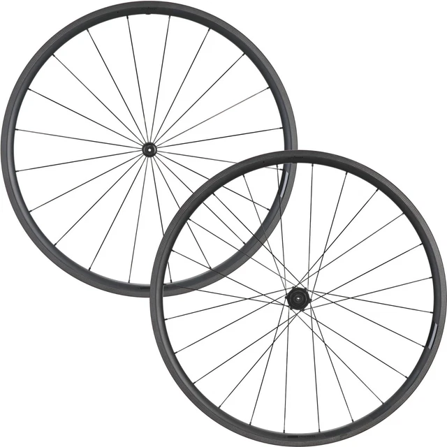 Prime Primavera 28 Carbon Rim Brake Wheelset 700C BLACK"