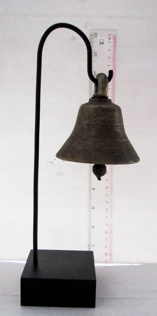 CLASSIC 18th.c MANDALAY Bronze Buddhist Temple Bell... Beautiful Tone