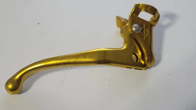 old school NOS  1981 dated Diacompe Gold prebent bmx bike brake lever right rear