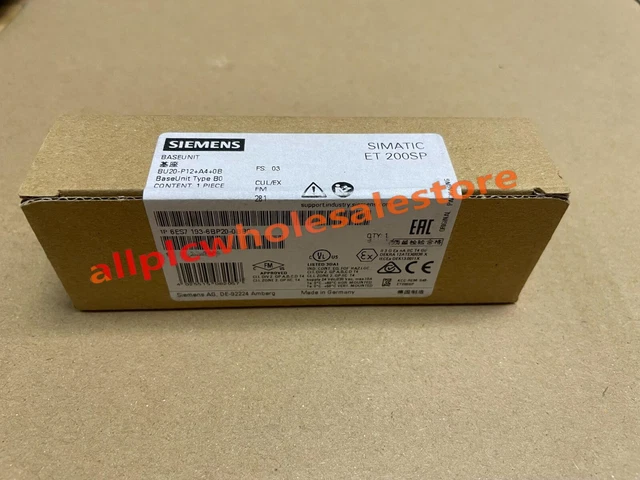 1PCS New SIEMENS SIMATIC ET 200SP 6ES7193-6BP20-0BB0 Fast Shipping