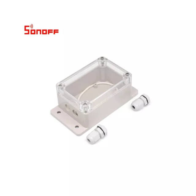 Case contenitore ABS impermeabile IP66 trasparente per Sonoff Switch 3