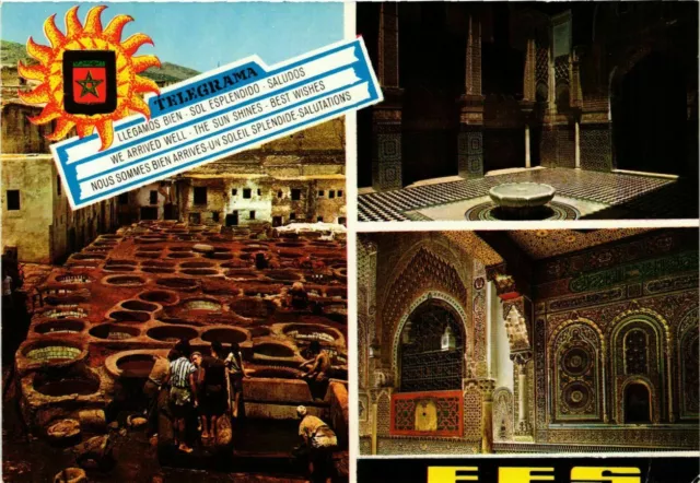 CPM AK Fez- Medersa MAROC (880430)