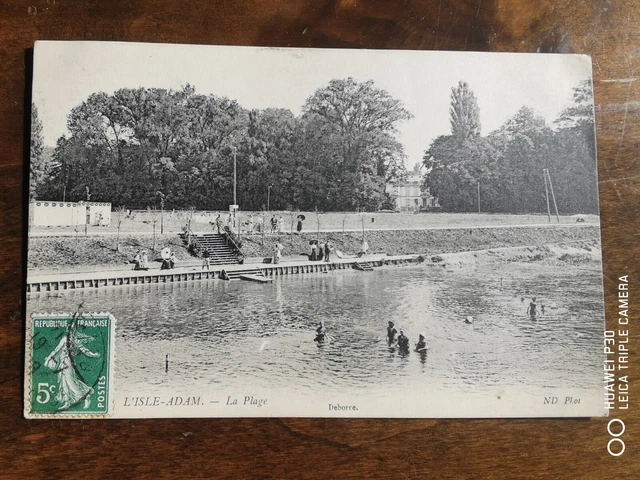 CPA - 95 - L'ISLE ADAM - La Plage.