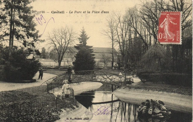 Créteil-Le Parc et la Piéce d'eau CPA Saintry - L'Arcadie (180197)