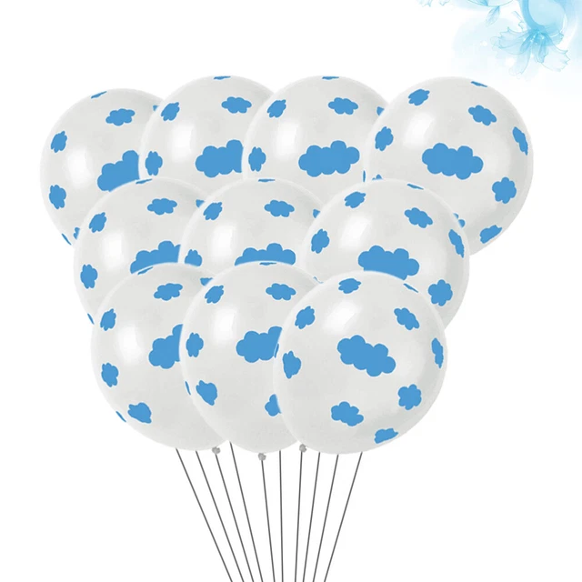 100 piezas suministros de decoración de fiestas favores de cumpleaños globos kit emulsión de boda