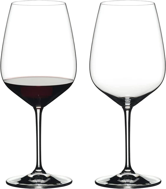 Heart to Heart Cabernet Sauvignon Glasses, Set of 2, 28-1/4-Oz