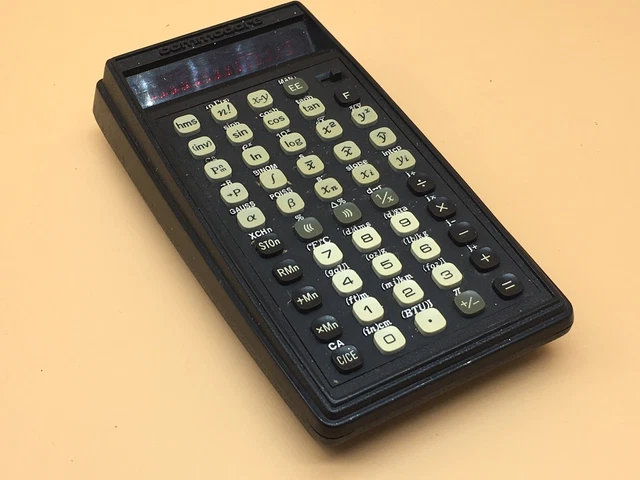 Vintage Commodore SR-9190R Red LED Calculator - UNABLE TO TEST