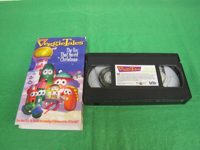 Vhs Menu VEGGIETALES THE TOY That Saved Christmas VHS EUR 11,83 - PicClick IT